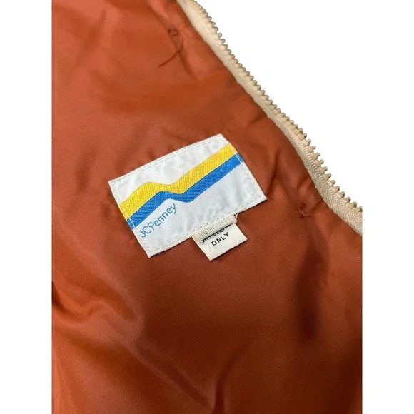 Vintage 70s Jc Penney Teddy Shaggy Fur Knit Jacket Hippie Women's  size XS/S - Picture 5 of 8